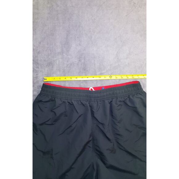 Polo Ralph Lauren Men’s Sz XXL Black Swim Trunks Red Pony Logo Beachwear C22-13 - Picture 4 of 9